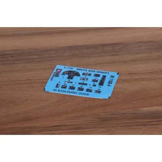 Eduard 3DL72052 1/72 Bf 110G-4 SPACE 3D Decal for Aircraft Space