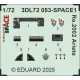 Eduard 3DL72053 1/72 Re.2002 Ariete SPACE ITALERI 3D Decal for Aircraft Space