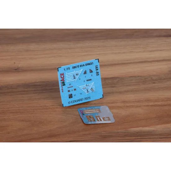 Eduard 3DL72054 1/72 IAR-80 SPACE IBG 3D Decal for Aircraft Space