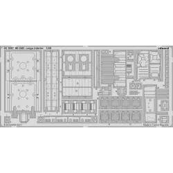 Eduard 481067 1/48 Mi-24D cargo interior Photo-Etched for Aircraft Photo etched set