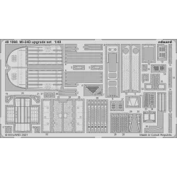 Eduard 481068 1/48 Mi-24D upgrade set Photo-Etched for Aircraft Photo etched set
