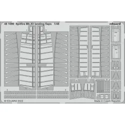Eduard 481090 1/48 Spitfire Mk.XII landing flaps Photo-Etched for Aircraft Photo etched set