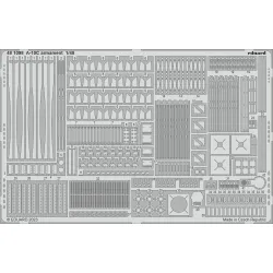 Eduard 481098 1/48 A-10C armament Photo-Etched for Aircraft Photo etched set