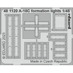 Eduard 481120 1/48 A-10C formation lights Photo-Etched for Aircraft Photo etched set