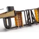 Eduard 481142 1/48 B-24J bomb racks Photo-Etched for Aircraft Photo etched set
