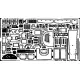 Eduard 48261 1/48 B-25J Photo-Etched for Aircraft Photo etched set