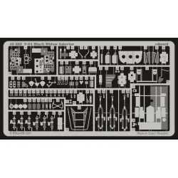Eduard 48382 1/48 P-61 interior Photo-Etched for Aircraft Photo etched set
