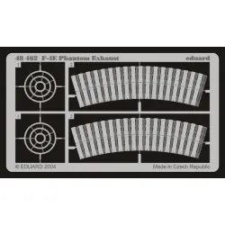 Eduard 48462 1/48 F-4 exhaust Photo-Etched for Aircraft Photo etched set