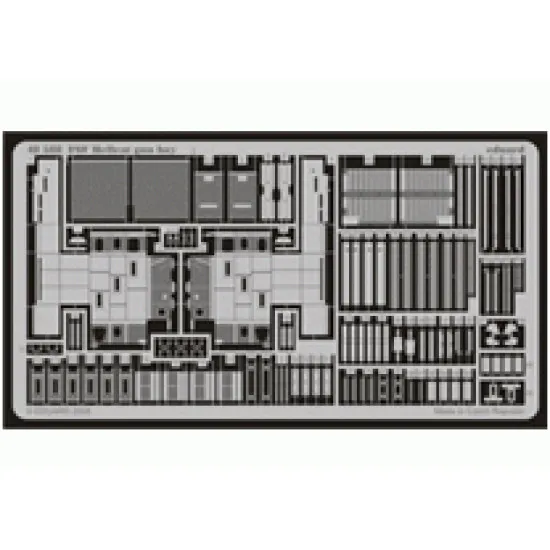 Eduard 48588 1/48 F6F gun bay Photo-Etched for Aircraft Photo etched set