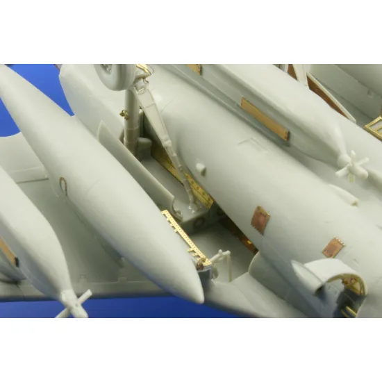 Eduard 48681 1/48 EA-6B undercarriage Photo-Etched for Aircraft Photo etched set