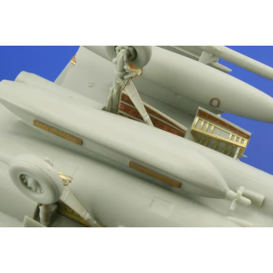 Eduard 48681 1/48 EA-6B undercarriage Photo-Etched for Aircraft Photo etched set