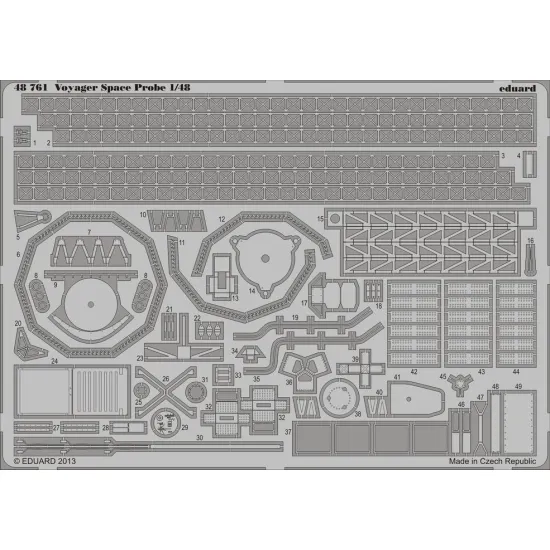 Eduard 48761 1/48 Voyager Space Probe Photo-Etched for Aircraft Photo etched set