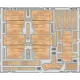 Eduard 491072 1/48 B-17G wooden floors & ammo boxes Photo-Etched for Aircraft Photo etched set