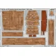 Eduard 491072 1/48 B-17G wooden floors & ammo boxes Photo-Etched for Aircraft Photo etched set