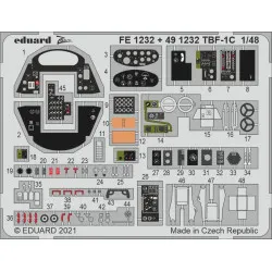 Eduard 491232 1/48 TBF-1C interior Photo-Etched for Aircraft Photo etched set