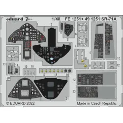 Eduard 491251 1/48 SR-71A interior Photo-Etched for Aircraft Photo etched set