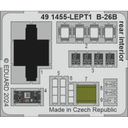Eduard 491455 1/48 B-26B rear interior Photo-Etched for Aircraft Photo etched set