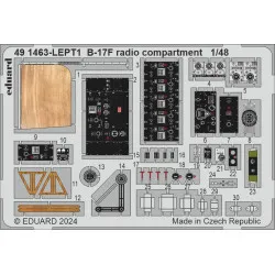 Eduard 491463 1/48 B-17F radio compartment Photo-Etched for Aircraft