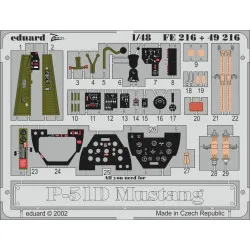Eduard 49216 1/48 P-51D Photo-Etched for Aircraft Photo etched set
