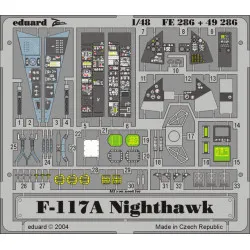 Eduard 49286 1/48 F-117A Photo-Etched for Aircraft Photo etched set