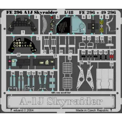 Eduard 49296 1/48 A-1J Photo-Etched for Aircraft Photo etched set