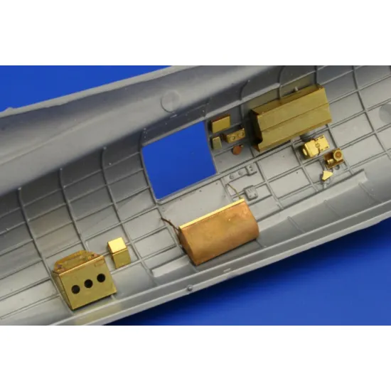 Eduard 49362 1/48 B-17G rear interior Photo-Etched for Aircraft Photo etched set