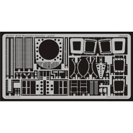 Eduard 49372 1/48 B-26 interior Photo-Etched for Aircraft Photo etched set