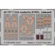 Eduard 49797 1/48 T-33A seatbelts STEEL Photo-Etched for Aircraft Photo etched set