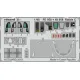 Eduard 49958 1/48 Rafale C interior Photo-Etched for Aircraft Photo etched set
