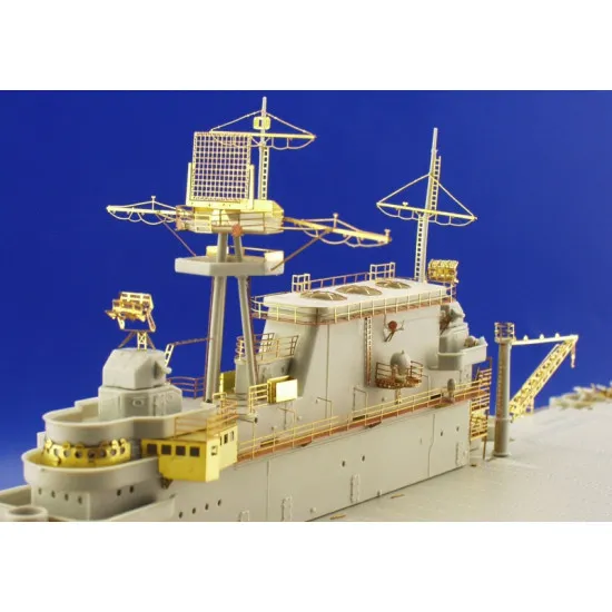 Eduard 53007 1/350 US Aircraft Carrier Hornet railings 0 Photo-Etched for Ships Photo etched set