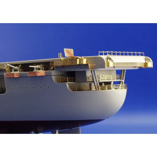 Eduard 53007 1/350 US Aircraft Carrier Hornet railings 0 Photo-Etched for Ships Photo etched set