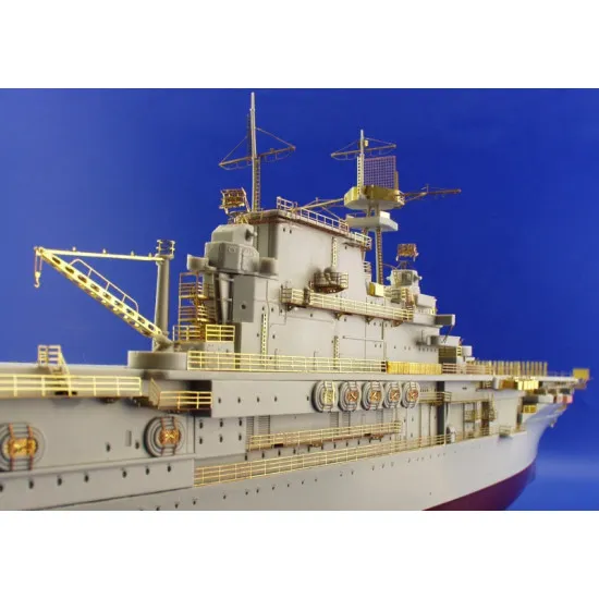 Eduard 53007 1/350 US Aircraft Carrier Hornet railings 0 Photo-Etched for Ships Photo etched set