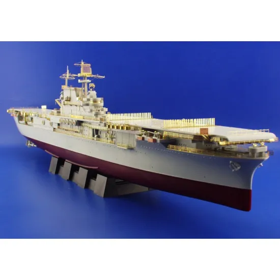 Eduard 53007 1/350 US Aircraft Carrier Hornet railings 0 Photo-Etched for Ships Photo etched set