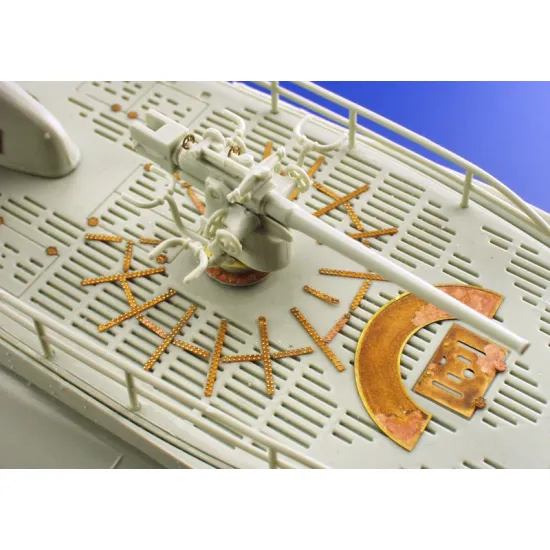 Eduard 53008 1/72 U-boat VIIC Photo-Etched for Ships Photo etched set