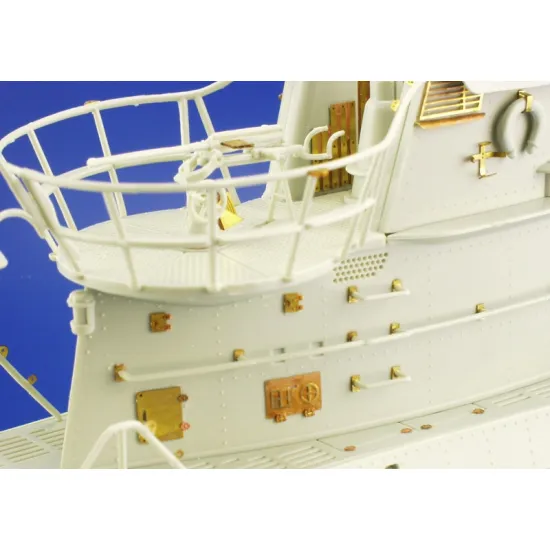 Eduard 53008 1/72 U-boat VIIC Photo-Etched for Ships Photo etched set