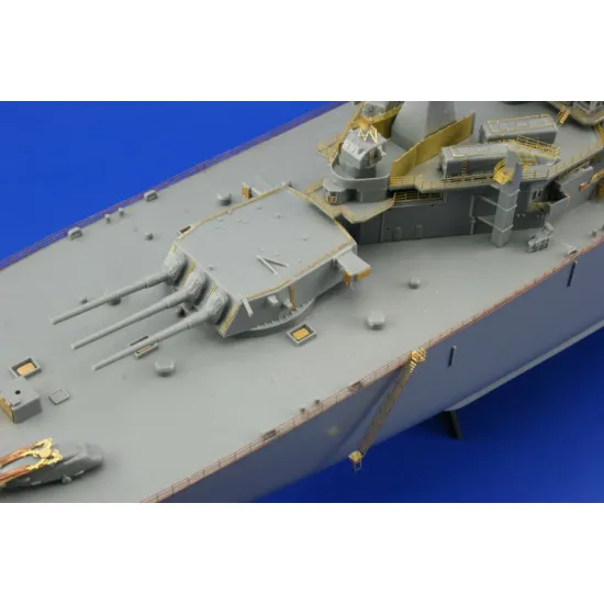 Eduard 53011 1/350 New Jersey 0 Photo-Etched for Ships Photo etched set