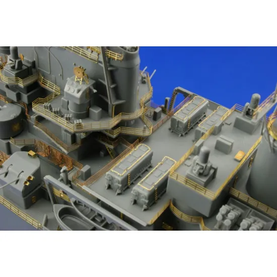 Eduard 53011 1/350 New Jersey 0 Photo-Etched for Ships Photo etched set