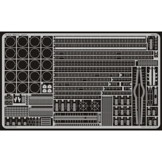 Eduard 53012 1/350 Mikasa 0 Photo-Etched for Ships Photo etched set