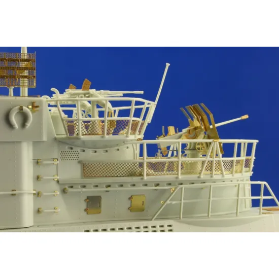 Eduard 53015 1/72 U-boat VIIC/41 Photo-Etched for Ships Photo etched set