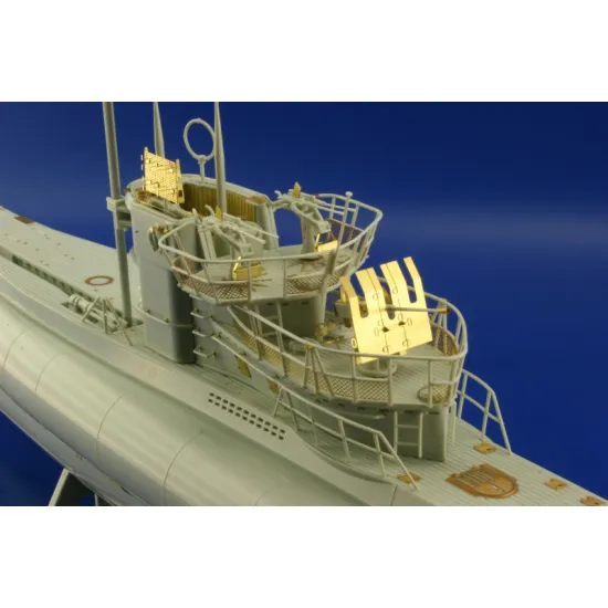Eduard 53015 1/72 U-boat VIIC/41 Photo-Etched for Ships Photo etched set