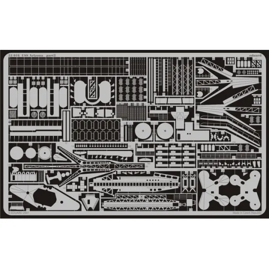 Eduard 53016 1/350 USS Arizona 0 Photo-Etched for Ships Photo etched set