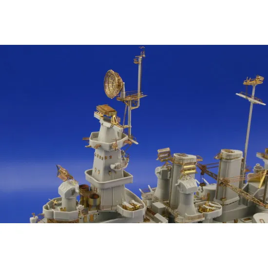 Eduard 53018 1/350 USS BB-55 North Carolina 0 Photo-Etched for Ships Photo etched set