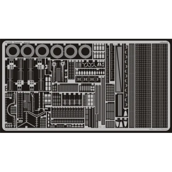 Eduard 53019 1/350 Yamato 0 Photo-Etched for Ships Photo etched set