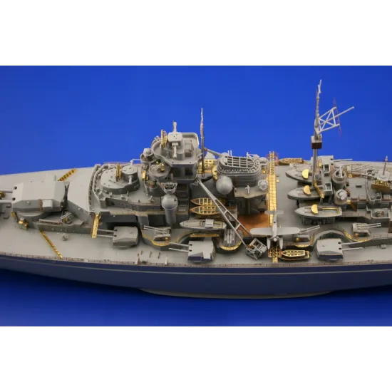 Eduard 53035 1/350 Bismarck 0 Photo-Etched for Ships Photo etched set