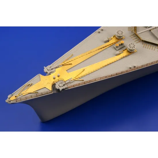 Eduard 53035 1/350 Bismarck 0 Photo-Etched for Ships Photo etched set