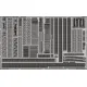 Eduard 53036 1/350 Bismarck railings and turrets 0 Photo-Etched for Ships Photo etched set