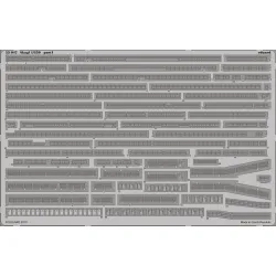 Eduard 53047 1/350 Akagi 0 Photo-Etched for Ships Photo etched set