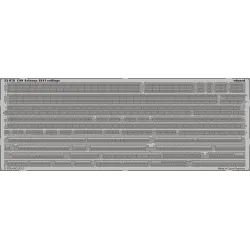 Eduard 53078 1/350 USS Arizona 1941 railings 0 Photo-Etched for Ships Photo etched set