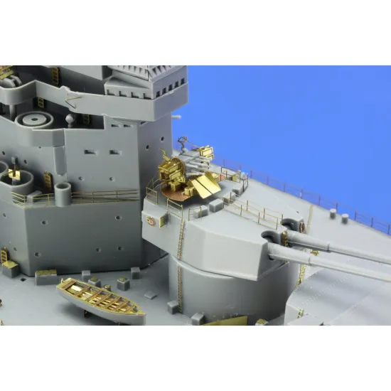 Eduard 53089 1/350 Prince of Wales cranes and railings 0 Photo-Etched for Ships Photo etched set