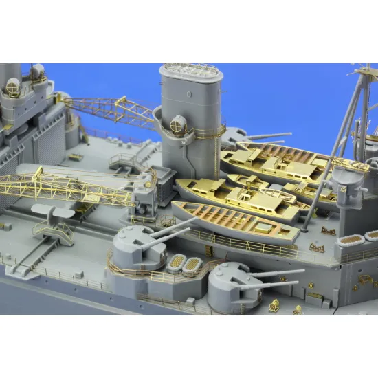 Eduard 53089 1/350 Prince of Wales cranes and railings 0 Photo-Etched for Ships Photo etched set